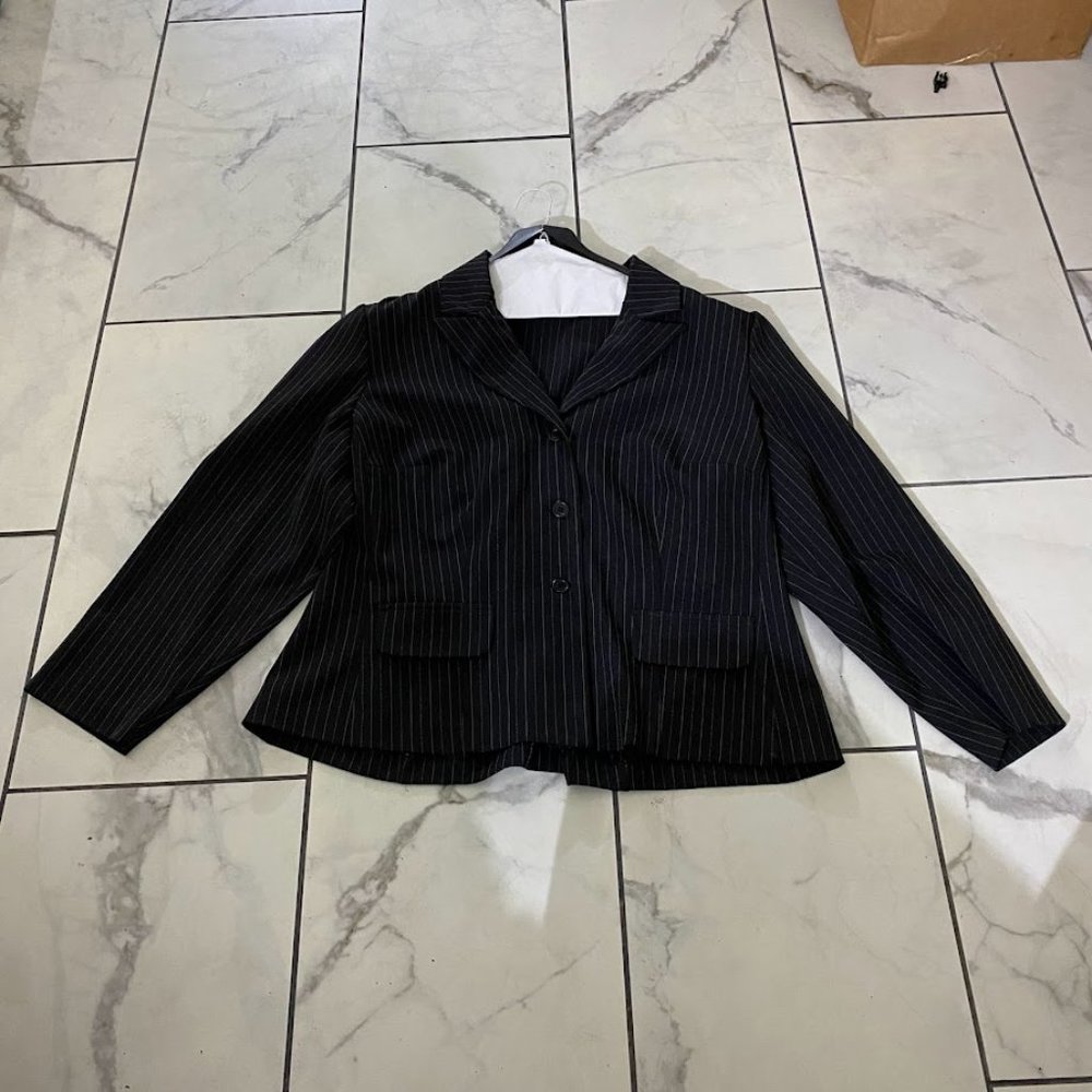 Courtenay Pin Stripe button up blazer